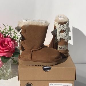 UGG Bailey Bow II Polka Dots Boots